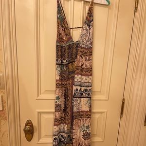 Free People Patchwork Jumpsuit